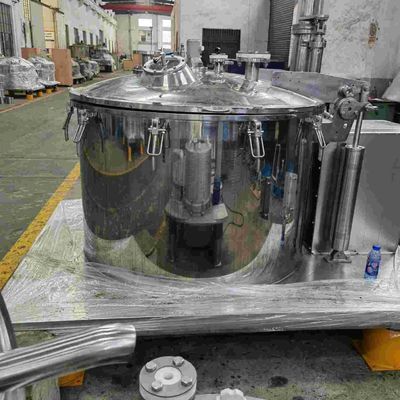 化学処理の4ポイント上の排出の遠心分離機400Lのバスケットの遠心分離機