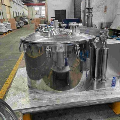 金属555L 850rpmの産業バスケットの遠心分離機の手動垂直