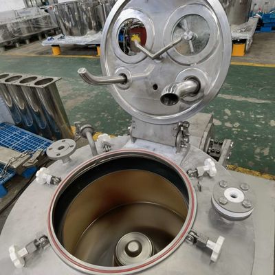 自動縦1100rpm植物油の遠心分離機の食品等級