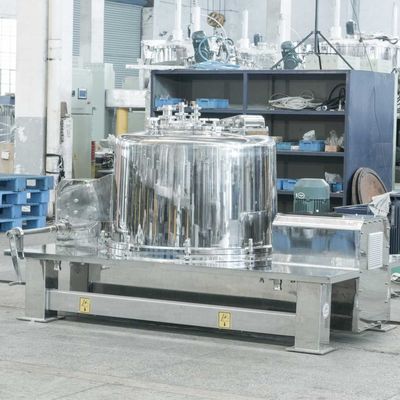 1100rpm Pharmaの遠心分離機機械手動ピーラーの排出